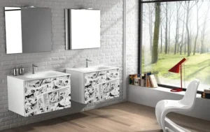 bathroom custom cabinets