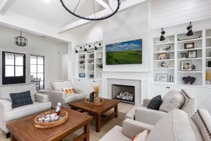 custom living room cabinets