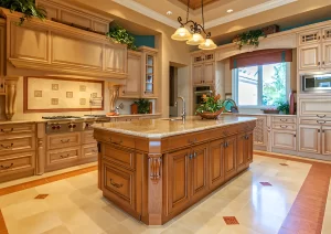 custom designed kitchen islands