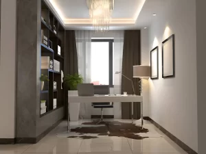 custom wood home office furniture